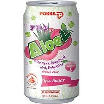 Pokka Aloe Vera Peach Juice 300ml