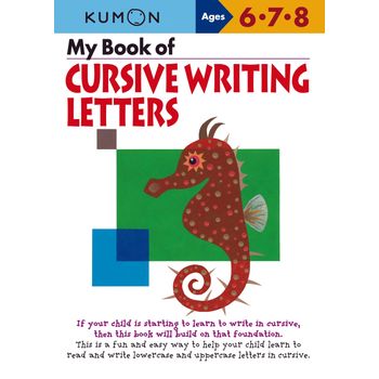 Kumon My Book Of Cursive Writing Letters