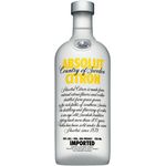 Absolut Citron Vodka 750ml