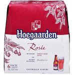 Hoegaarden Belgian Rose White Raspberry Beer 6pcs 250ml