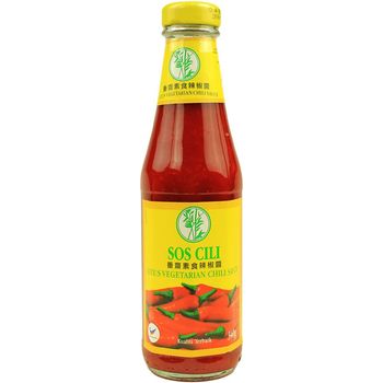 SOS Cili Lotus Vegetarian Chili Sauce 340g