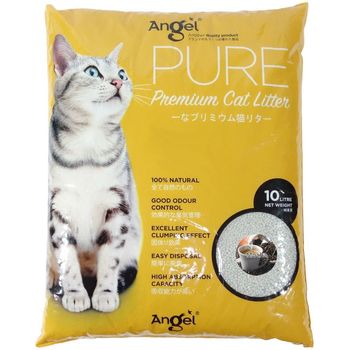 Angel Pure Premium Cat Litter Mocha Scented 10L