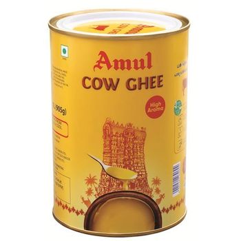 Amul High Aroma Cow Ghee Tuppa Tin 1l