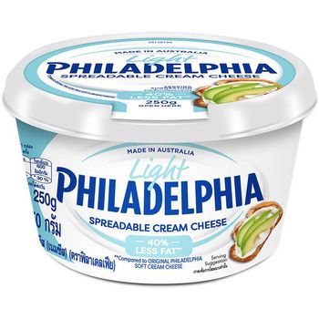 Philadelphia Soft Light Cream Cheese 250g