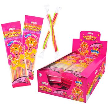 Beardy Rainbow Stick Raspberry Flavour 12pcs x 40g