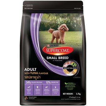 Purina SuperCoat Adult Small Breed Tuna 2.7Kg