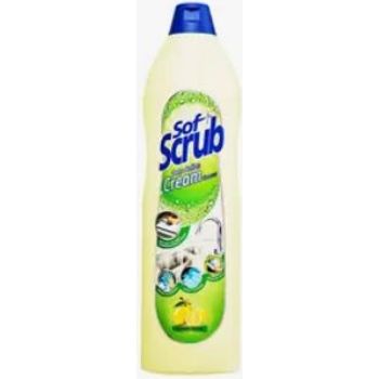 Uic Sof Scrub Cleaner Lemon 500ml