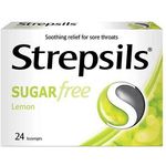 Strepsils Lozenges Box Sugar Lemon