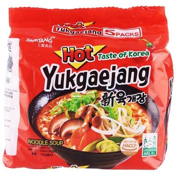 Samyang Hot Mushroom Noodle 5 x 120g