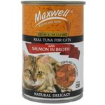 Maxwell Canned Tuna with Salmon in Broth 400g