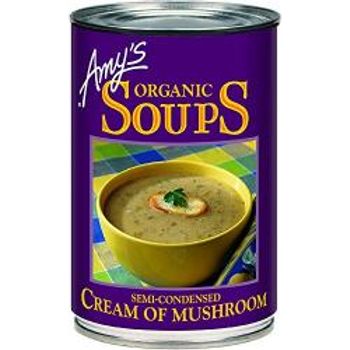 Amy's Organic Semi-condensed Cream Of Mushroom Soup 400g