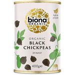 Biona Organic - Beans & Pulses, Black Chickpeas (400g)