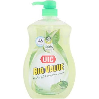 UIC Natural Dish Washing Liquid Sparkling Lime 1l