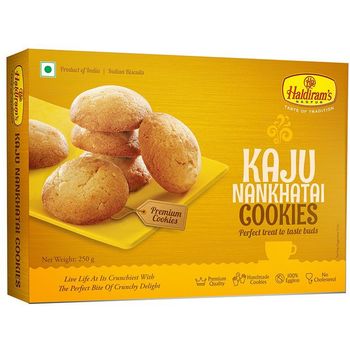 Haldiram's Kaju Nankhatai Cookies 250g