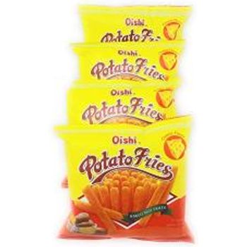 Oishi Baked Potato Fries Cheese 50g