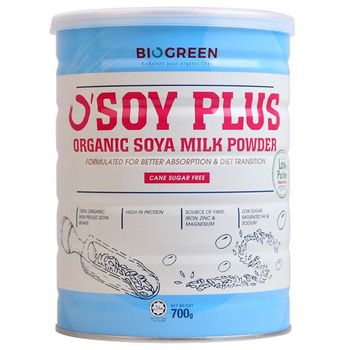 Biogreen O Soy Plus Organic Soya Milk Powder 700g