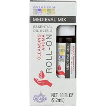 Aura Cacia Oil Roll-On Medieval 0.31 Fluid Ounce
