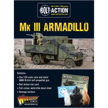 Warlord Games Warlord Games Bolt Action British Armadillo Mk Iii Improvised Vehicle