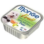 Monge Dog Fruit Salmon & Pear Pate with Chunkies 100g