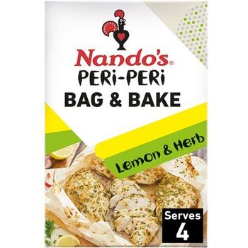 Nando's Peri Peri Bag And Bake Lemon And Herb Extra Mild 20g