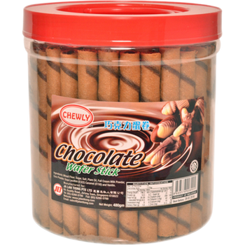 Chewly Chocolate Wafer Stick 480g