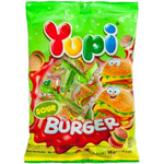 Yupi Mini Sour Burger Gummy Jelly 96g