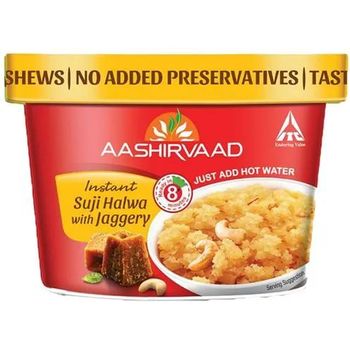 Aashirvaad Instant Suji Halwa With Jaggery 70g