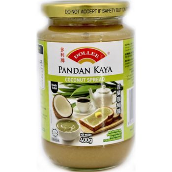 Dollee Pandan Kaya Coconut And Pandan Spread 400g