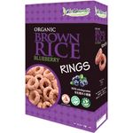 Yes Natural Organic Brown Rice Rings Blueberry