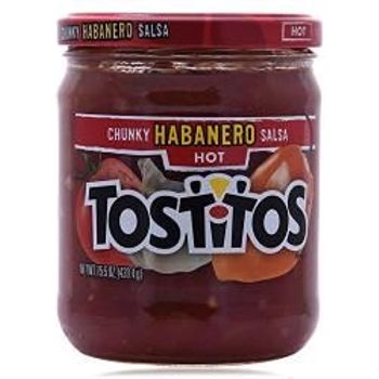 Tostitos Hot Chunky Habanero Salsa 440g