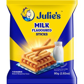 Julie's Milk Sticks 80g