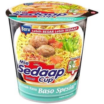 Mie Cup Mi Kuah Rasa Baso Special Meatball Special Flavor 72g