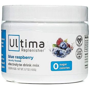 Ultima Replenisher - Electrolyte Mix, Blue Raspberry Natural Hydration (3.7oz)