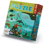 Crocodile Creek Holographic Foil Floor Puzzle Shimmering Sea Size 14 X 19 In