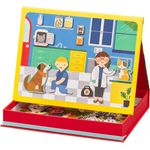Petit Collage Magnetic Play Scene Pet Hospital