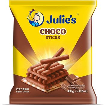 Julie's Choco Sticks 80g