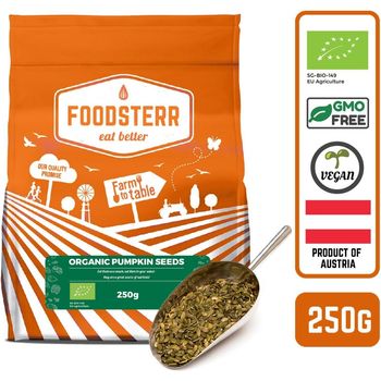 Foodsterr Organic Pumpkin Seeds 250g