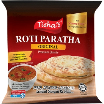 Tisha's Roti Paratha Original 450g
