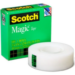3M Scotch Magic Tape 810, 3/4in x 36yd