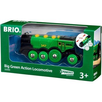 Brio World Big Green Action Locomotive