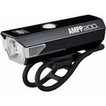 CatEye AMPP200 Headlight LED Battery Black