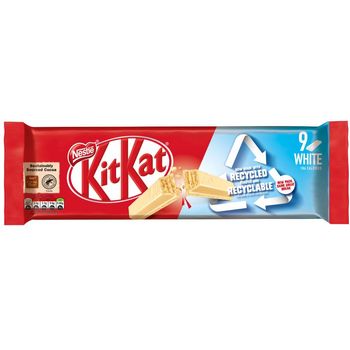 Nestle KitKat 2 Finger White 9 x 20.7g 186.3g