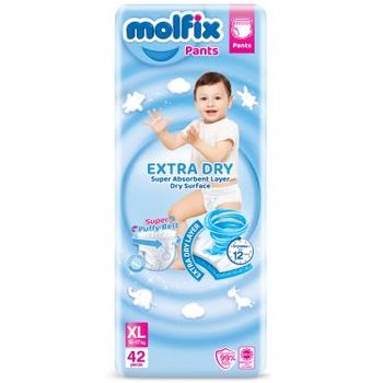 Molfix Extra Dry Pants XL 42pcs