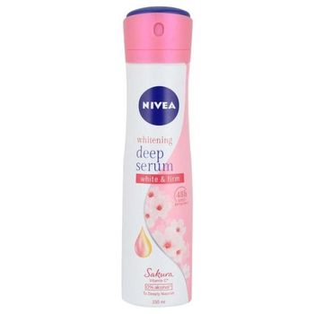 Nivea Whitening Deep Serum White And Firm Sakura Deodorant Spray 150ml
