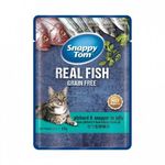 Snappy Tom Pouch with Pilchard And Snapper in Jelly 85g