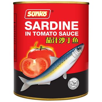Sunko Sardine In Tomato Sauce 425g