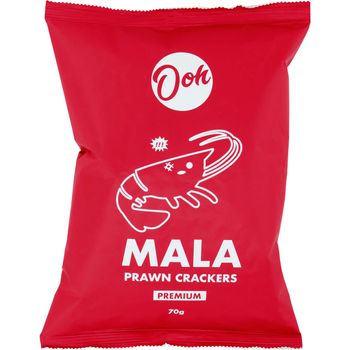 Ooh Mala Prawn Crackers 70g