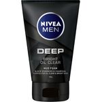 Nivea Men Deep Bright Oil Clear Mud Facial Foam 100ml