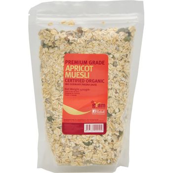 Dr Gram Organic Apricot Muesli 400g