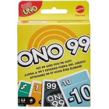 Mattel Uno Ono 99 Game